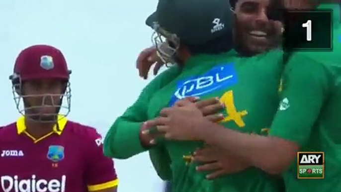 Shadab Khan All 10 Wickets Vs West Indies