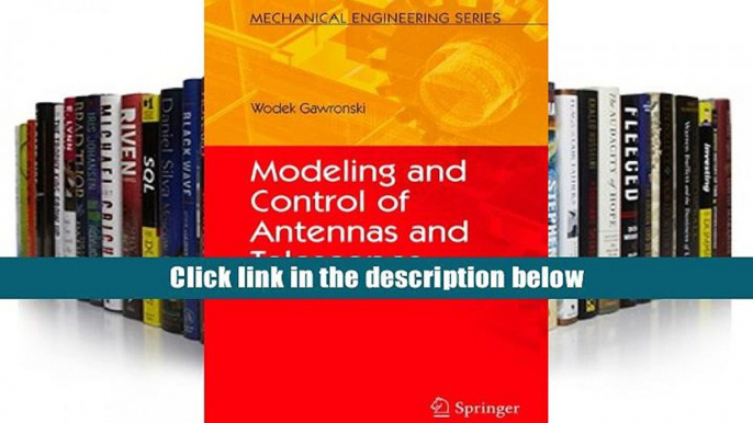 Digital book  Modeling and Control of Antennas and Telescopes (Mechanical Engineering Series)