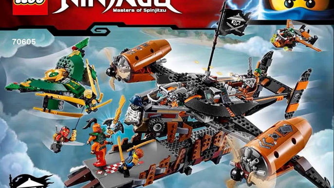 2016 Lego Ninjago Misfortunes Keep instructions 70605