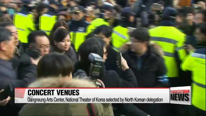 North Korea selects 2 venues in South Korea for Olympic concerts