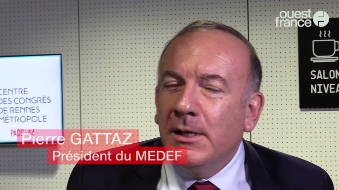 Assises du Vivre Ensemble 2018. Pierre GATTAZ, président, Mouvement des entreprises de France (Medef)