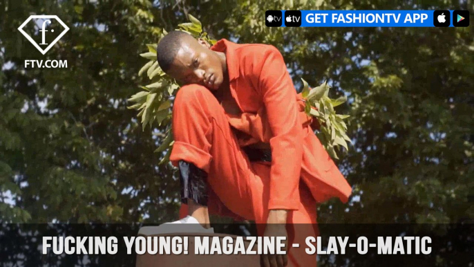 Jason Battiste Slay-o-Matic Fucking Young! Magazine by David Simmons & Luis Purgo | FashionTV | FTV