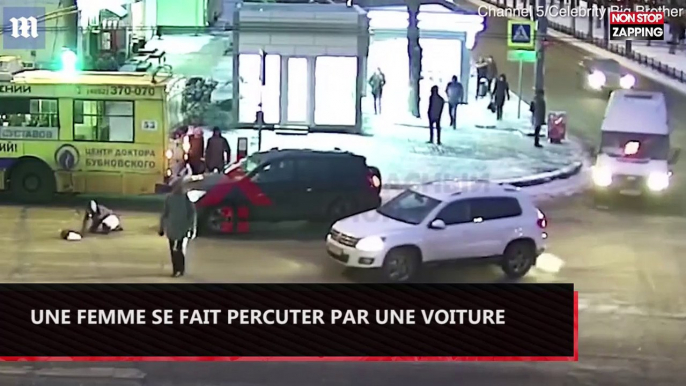 Russie : Une femme se fait renverser par une voiture dans l'indifférence totale (vidéo)