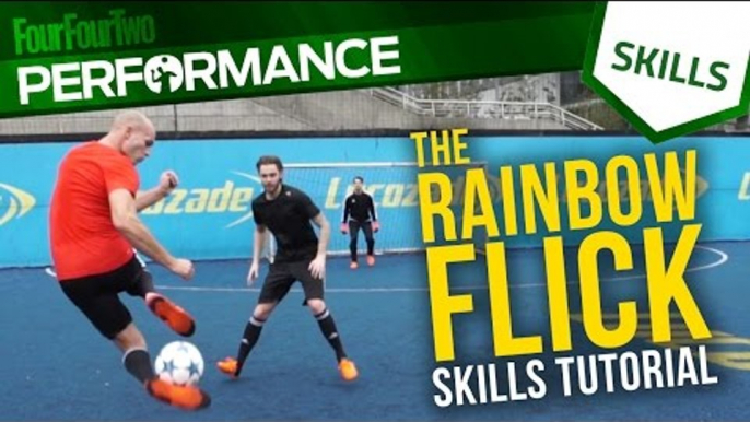 Rainbow Flick skill tutorial with DC Freestyle | Football skills