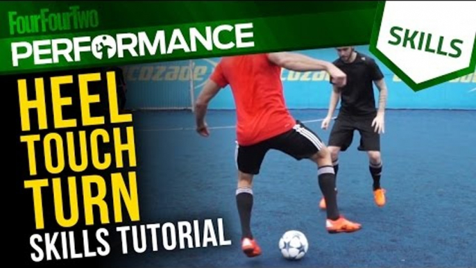 Heel Touch Turn skill tutorial with DC Freestyle | Football skills
