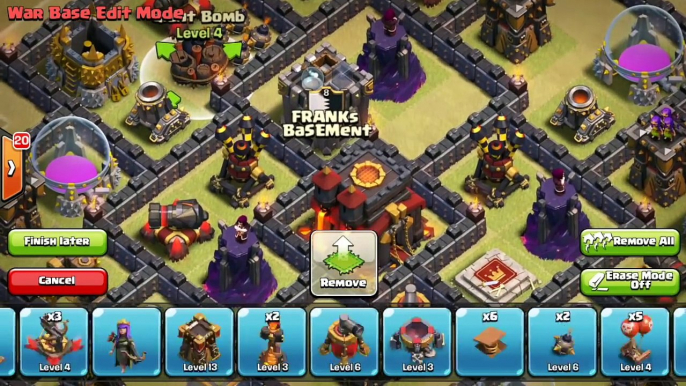 The BEST Th8 War Base EVER! Anti 2/3 Star! Anti-Hog, Gowipe & Drag Attacks | Clash Of Clans