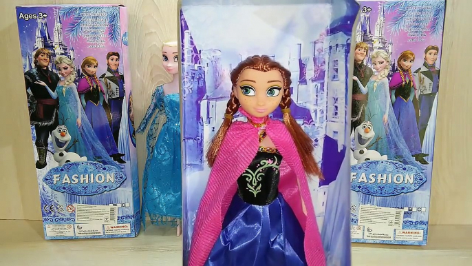 FROZEN Disney Animated Cartoon. Anna & Elsa Dolls. Холодное сердце мультфильм. Куклы Эльза и Анна.