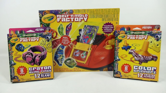 Crayola Melt N Mold Fory Maker Set YouTube Toy Video Reviews For Kids Toysreview