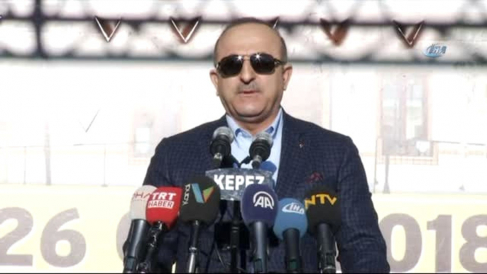 Dışişleri Bakanı Mevlüt Çavuşoğlu, "Suriye'de Bittiği Yere Kadar Gideceğiz"