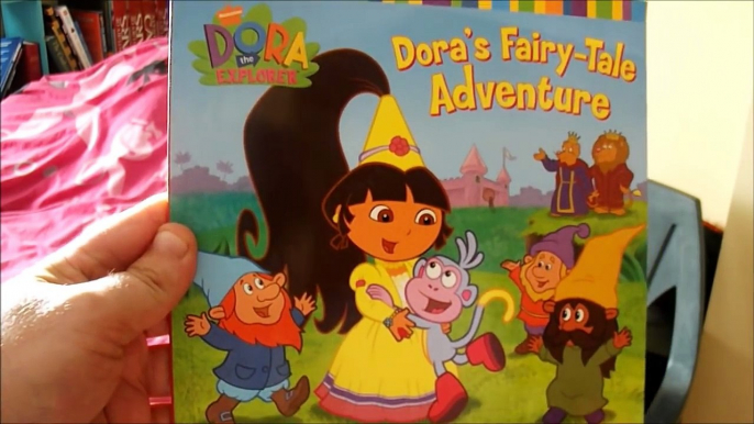 dora the explorer doras fairytale adventure fairy-tale book reading