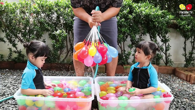 หนูยิ้มหนูแย้ม | เล่นลูกโป่งน้ำ Magic Balloon