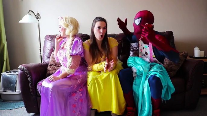 Frozen Elsa IS MISSING w_ Spiderman Belle Rapunzel Joker Makeup Challenge Fun Superhero in real life | Superheroes | Spiderman | Superman | Frozen Elsa | Joker