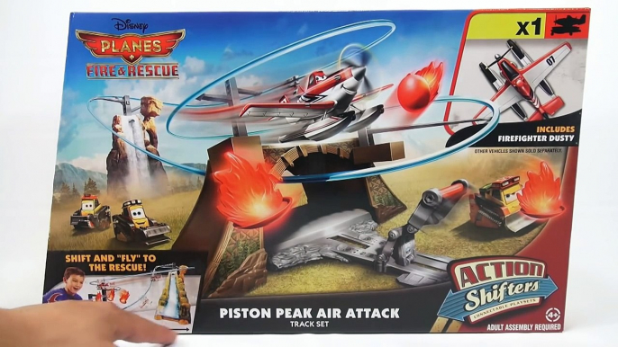 Disney Planes Fire & Rescue Piston Peak Air Attack!
