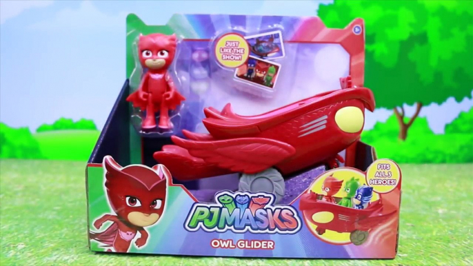 PJ Masks Gekko and Cat Boy in Jail Saved by Owlette Fight Romeo and Night Ninja Stealing Electricity