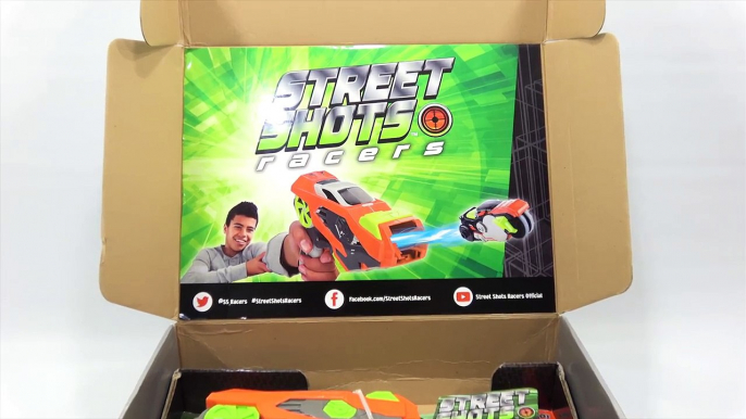 Street Shots Racers Blaster - Load It , Rev It & Launch It!