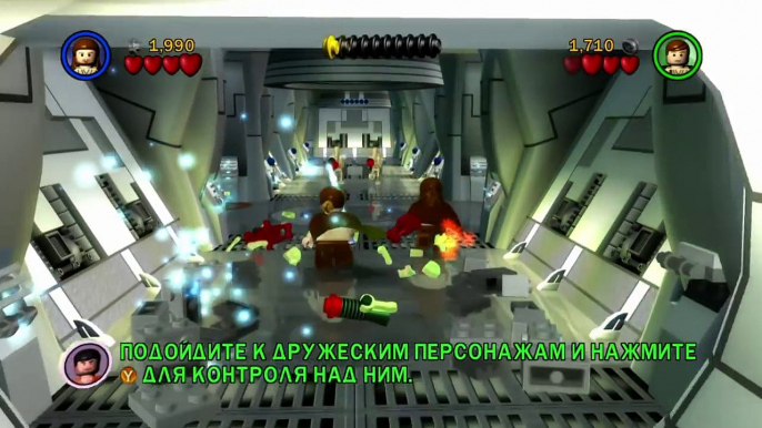 Lego Star Wars 1 серия ( очень смешно смотреть до конца)