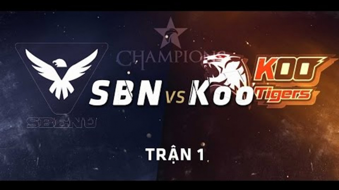 [17.06.2015] SBN vs Koo [LCK Mùa Hè 2015][Trận 1]