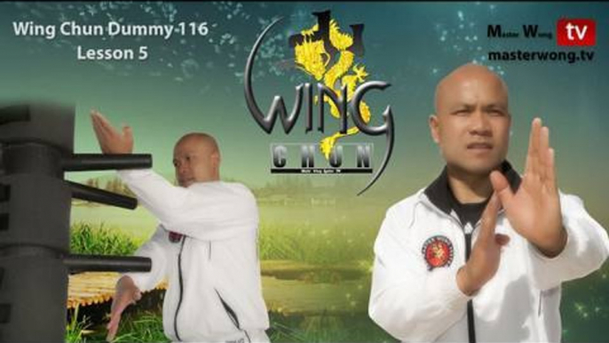 Wing Chun kung fu - wing chun Dummy Form part 5-10