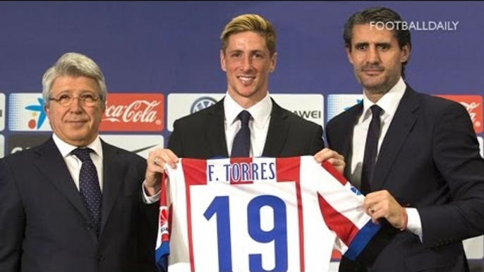 Atlético Madrid unveil new signing Fernando Torres