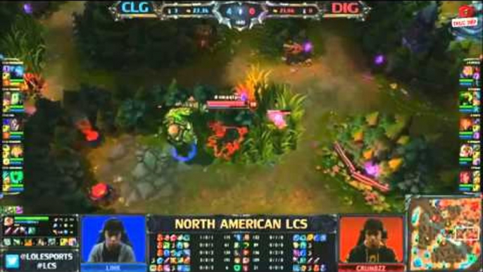 [LCS NA] [Tuần 10] Counter Logic Gaming vs Dignitas [18.04.2013]