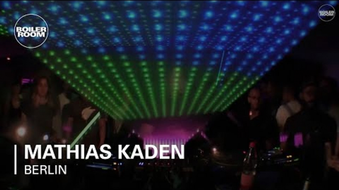 Mathias Kaden Boiler Room Berlin