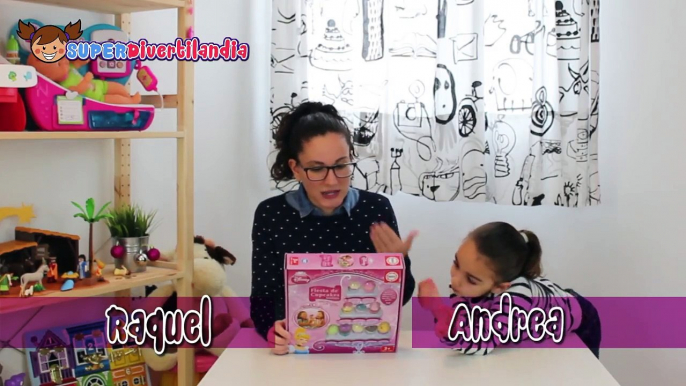 Fiesta de Cupcakes Princesas Disney - Juego de Mesa con Andrea! Divertilandia.