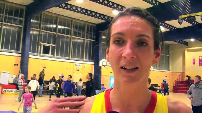 Stéphanie Heitz, capitaine de l'équipe du Martigues Sport Basket.