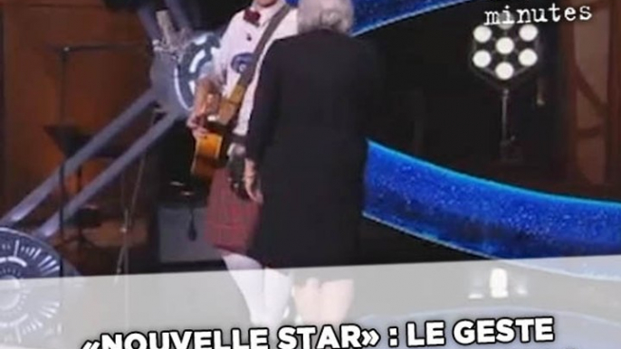 «Nouvelle Star»: Le geste déplacé de Nathalie Noennec (elle a touché les fesses d'un candidat)