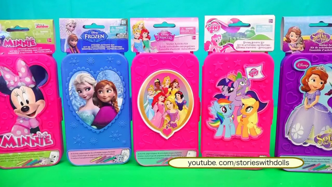 Learn Colors With Coloring Toys - Minnie Mouse, MLP, Frozen Anna and Elsa, Sofia, Disney Princess