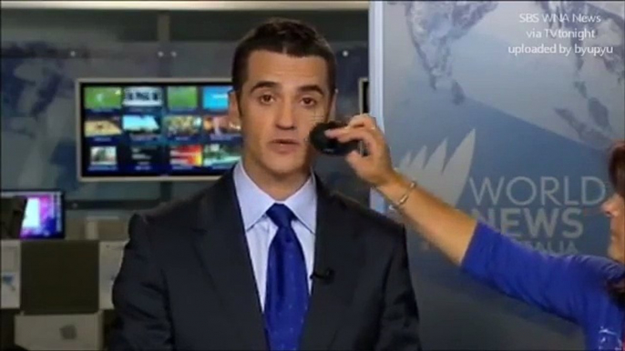 SBS World News Australia Blooper Rehearsal accidentally broadcast Live on TV-4FRaSJxHQvo