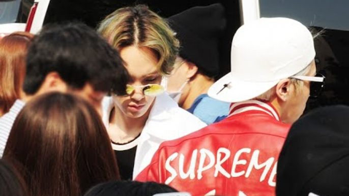 150529  SHINee Key, Taemin, JongHyun arriving at Music Bank @kpopMap