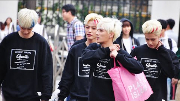 150911 BEAT WIN arriving at Music Bank @Kpopmap