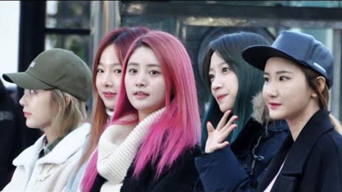 151204 EXID arriving at Music Bank @Kpopmap