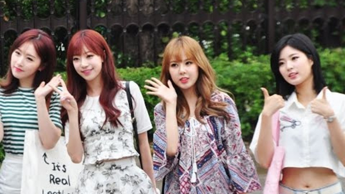 160715 SONAMOO arriving at Music Bank @Kpopmap