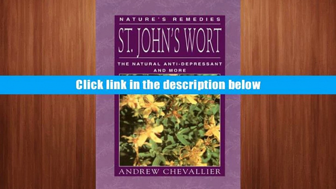 Popular Book  The Natural Anti-Depressant (Nature s Remedies)  For Full