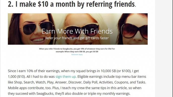 10 Top Secret Swagbucks Hacks That Earn Me $100 a Month