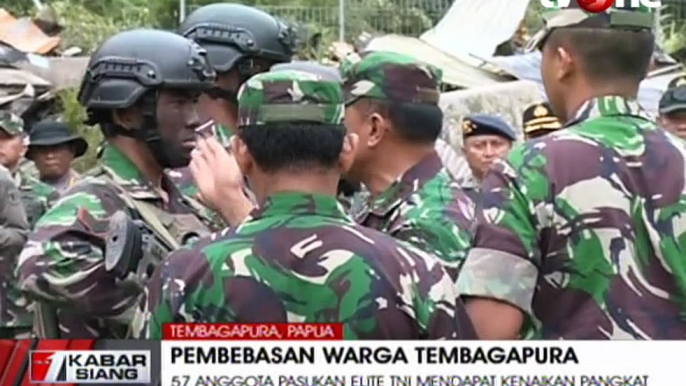 Panglima TNI Beri Pangkat Luar Biasa 57 Prajurit TNI