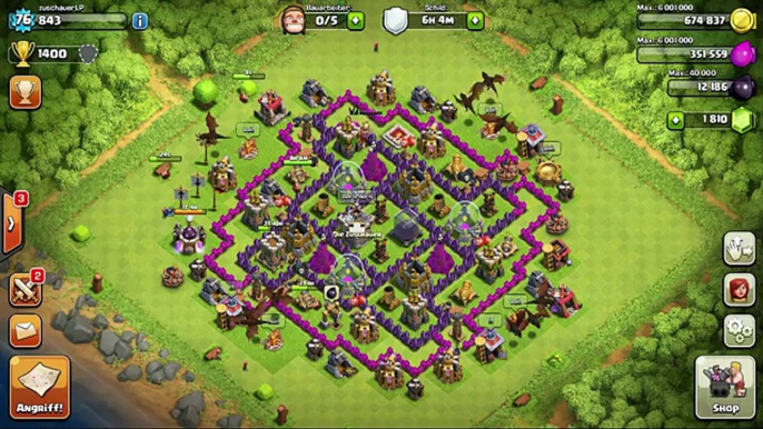 CLASH OF CLANS #180 ★ Luftabwehr vernichten ★ Lets Play Clash of Clans