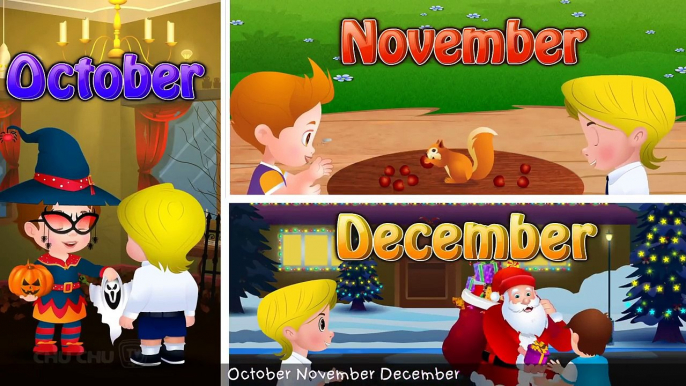 Months of the Year Song (SINGLE) – January February Song - Original Kids Nursery Rhymes _ ChuChu TV-ryxXGWEmWcE