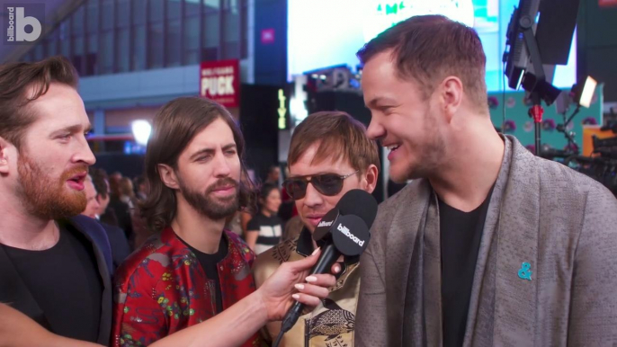 Imagine Dragons Talks About Their Performance with Khalid at the 2017 AMAs