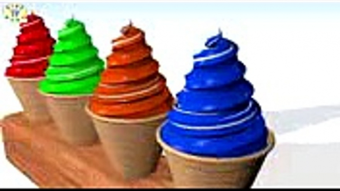 Magic 3D Ice Cream For Kids - Colors Learning For Children Toddlers Animation For Kids