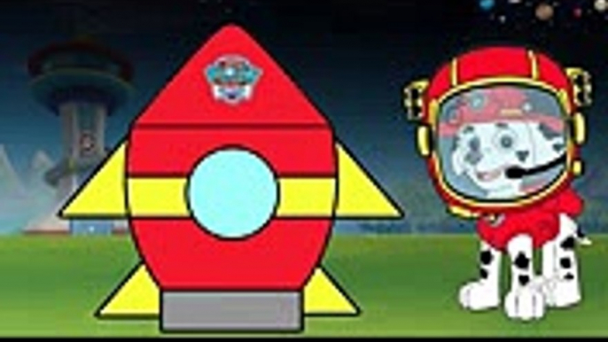 Paw Patrol Marshall SPACE MAN OUTFIT  ROCKET SHIP  Adventure #Animation For Kids & Toddlers