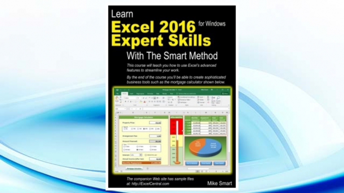 Download PDF Learn Excel 2016 Expert Skills with The Smart Method: Courseware Tutorial teaching Advanced Techniques FREE