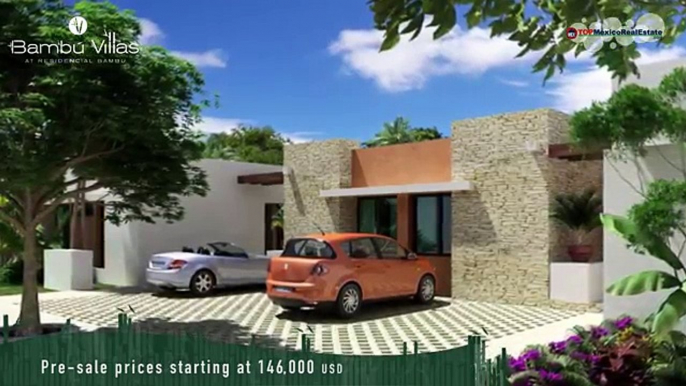 Real Estate Homes for sale Bambu Villas - Playa del Carmen | Investment Properties Mexico