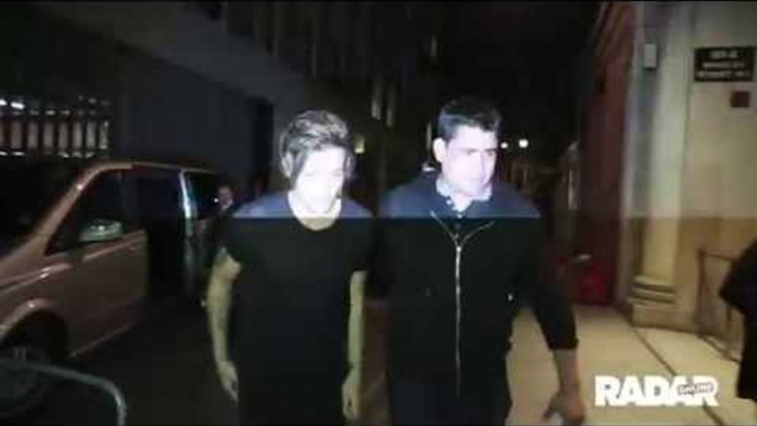 Louis Tomlinson & Niall Horan leaving London nightclub