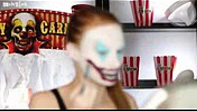 Until Dawn Clown Makeup Tutorial