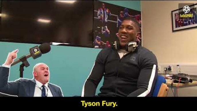 Anthony Joshua Impressions Of Tyson Fury, Deontay Wilder And Joseph Parker