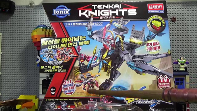 텐카이드래곤 선한 드래곤 텐카이나이트 2in1 블럭 장난감 조립 리뷰 Tenkai Knights good Tenkai Dragon