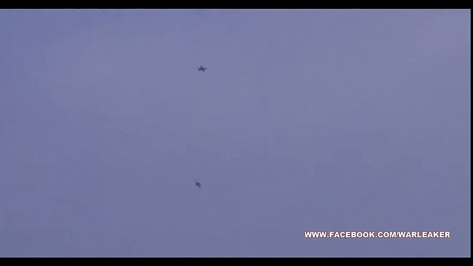 A-10 Warthog BRRRT Gun Run On ISIS Filmed By Daesh bags Themselves Near Aleppo