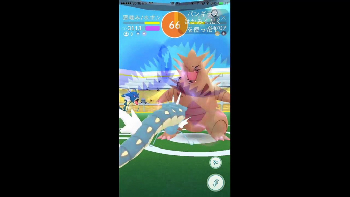 【ポケモンGO】#19 レイド戦！ バンギラス再び！５人掛かりでバトルは楽勝！しかし、その後心臓止まりかける事態発生⁉︎